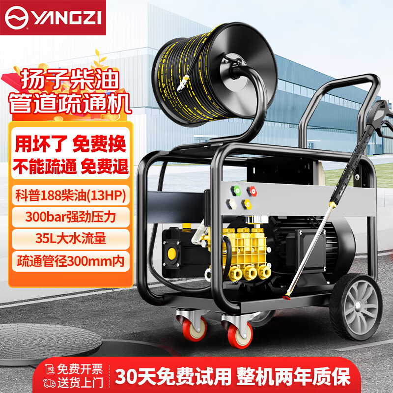 揚子水老鼠管道疏通機（柴油款）